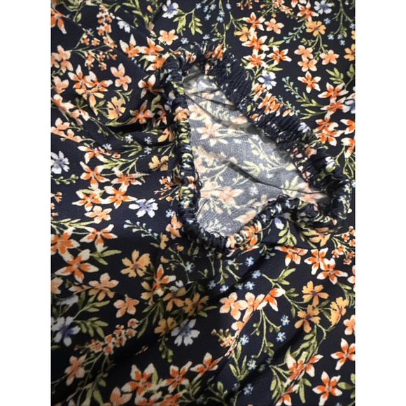 Vince Camuto Women's Floral Print Blouse Long Sleeve V-Neck XL - Picture 8 of 8